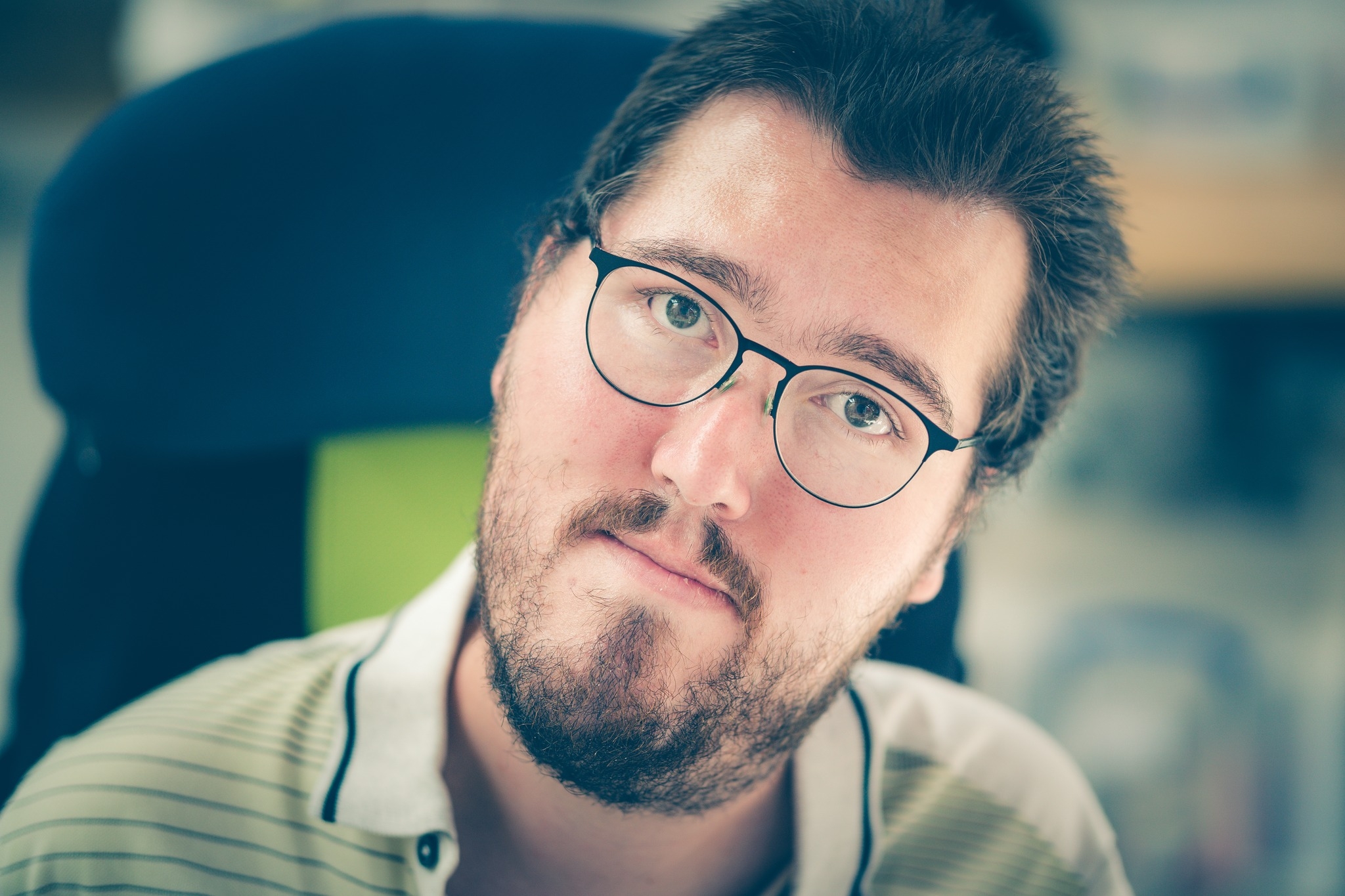 Portrait vum Grënner